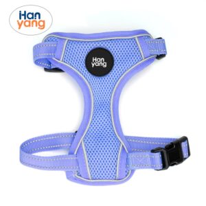 Mesh Dog Harness - Breathable No-Pull Design with 5-Point Adjustment | Lightweight, Quick-Dry for Active Dogs (S/M/L Sizes)