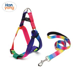 Strap Dog Harness - Adjustable Strap Pet Harness with No-Pull Design, Reflective Straps & Quick-Release Buckle - Durable Nylon Harness for Large/Medium Dogs Training & Walking